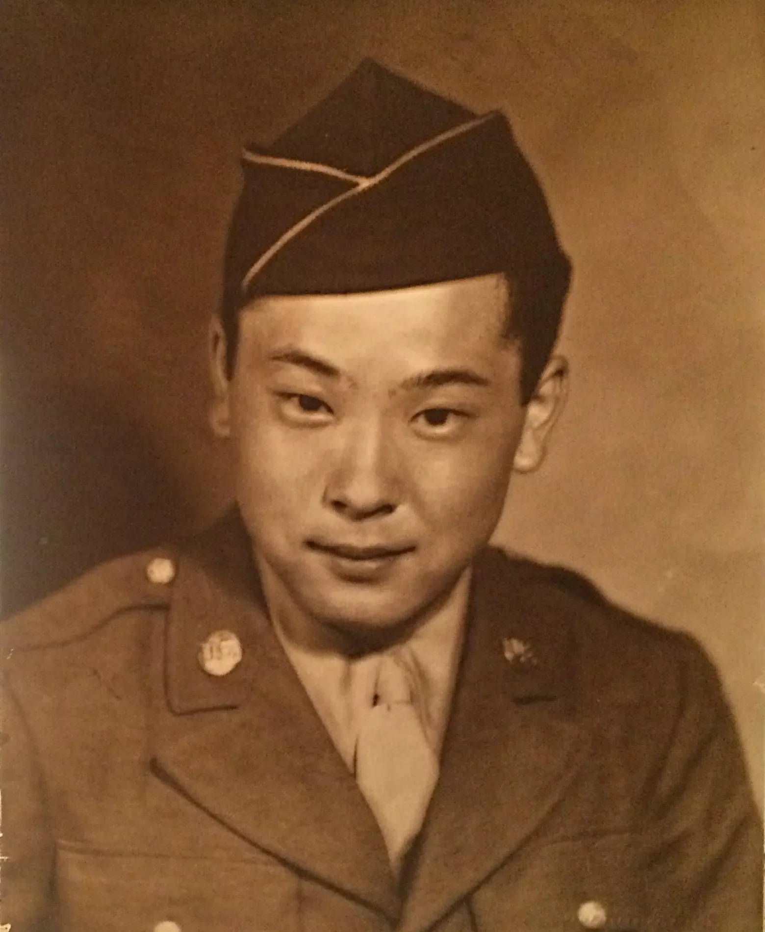 Japanese American Soldier memorial photo