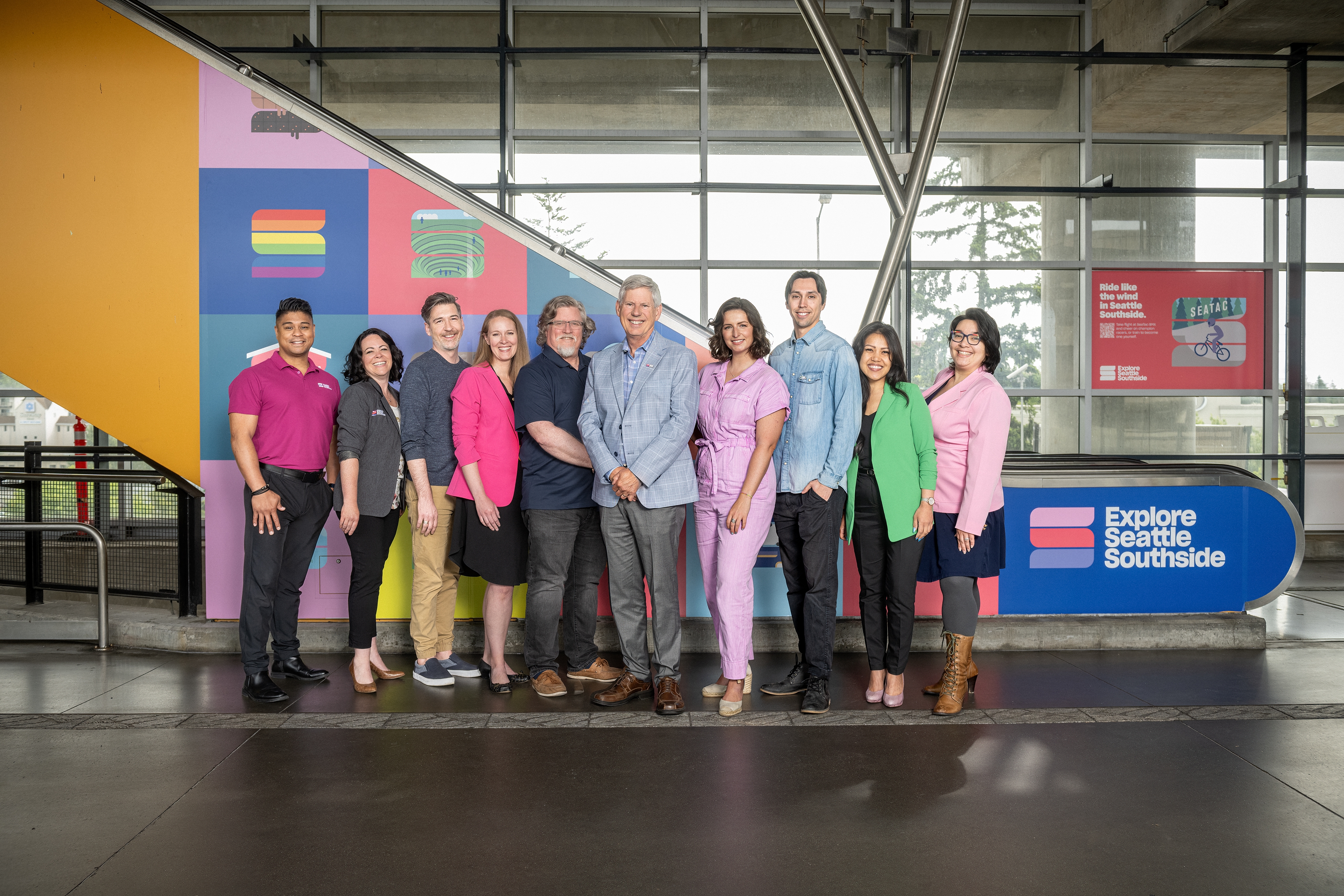 探索西雅图南区 工作人员